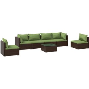 vidaXL Gartenset - Robuste modulare Loungegruppe - Gartensofa & Tische vidaXL Gartenset - Robuste modulare Loungegruppe - Gartensofa & Tische
