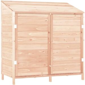 vidaXL Solid Wood Fir Garden Shed Outdoor Storage House Patio Tool - Garden Shed vidaXL Solid Wood Fir Garden Shed Outdoor Storage House Patio Tool - Garden Shed
