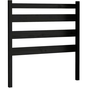 vidaXL Hodegavl 96x4x100 cm Svart - Hodegavl vidaXL Hodegavl 96x4x100 cm Svart - Hodegavl