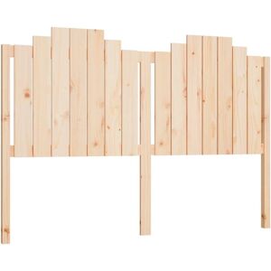 vidaXL Headboard 166x4x110 cm Solid Pine Wood Brown - Headboard vidaXL Headboard 166x4x110 cm Solid Pine Wood Brown - Headboard