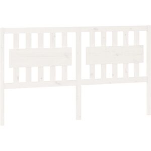 vidaXL hodegjerde hvit 165.5x4x100 cm Massivt furu - Hodegjerde vidaXL hodegjerde hvit 165.5x4x100 cm Massivt furu - Hodegjerde