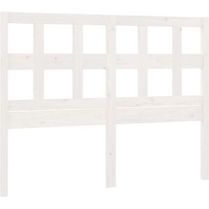 vidaXL Hodeskjerm Hvit 145.5x4x100 cm Massivt Gran - Hodeskjerm vidaXL Hodeskjerm Hvit 145.5x4x100 cm Massivt Gran - Hodeskjerm