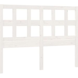 vidaXL Hvitt hodegjerde 165,5x4x100 cm Massivt furu - Hodegjerde vidaXL Hvitt hodegjerde 165,5x4x100 cm Massivt furu - Hodegjerde