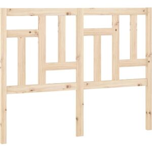 vidaXL Headboard 145.5x4x100 cm solid pine wood Brown - Headboard vidaXL Headboard 145.5x4x100 cm solid pine wood Brown - Headboard