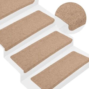 vidaXL Stair Mats Carpet Step Rug Self-adhesive - Stair Mats vidaXL Stair Mats Carpet Step Rug Self-adhesive - Stair Mats