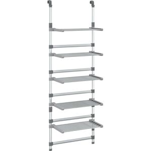 vidaXL 5-stöckiger Wäsche-Trockengestell aus Aluminium vidaXL 5-stöckiger Wäsche-Trockengestell aus Aluminium