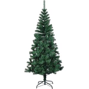 vidaXL Green Model Artificial Christmas Tree with Iridescent Tips - Christmas Tree vidaXL Green Model Artificial Christmas Tree with Iridescent Tips - Christmas Tree
