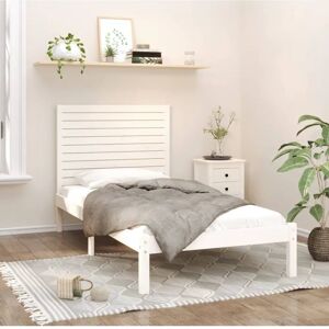 vidaXL Solid Wood Bed White - 90x200cm - Bed vidaXL Solid Wood Bed White - 90x200cm - Bed