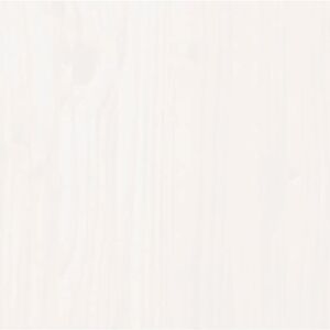 vidaXL Solid Wood Bed Frame - Modern, White, 140x200 cm vidaXL Solid Wood Bed Frame - Modern, White, 140x200 cm