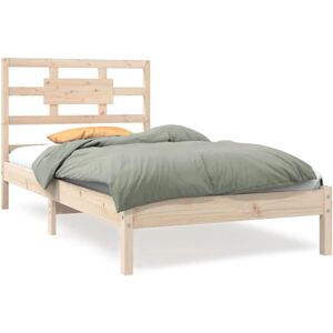 vidaXL Bettrahmen 90x190cm - Massivholzbett - Bettgestell vidaXL Bettrahmen 90x190cm - Massivholzbett - Bettgestell