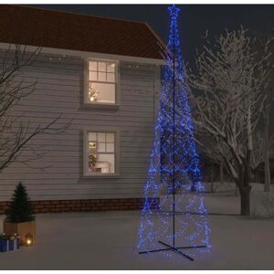 vidaXL Sapin de Noël LED bleu 3000 LEDs 230x800cm - Sapin de Noël vidaXL Sapin de Noël LED bleu 3000 LEDs 230x800cm - Sapin de Noël