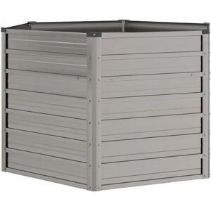 vidaXL Garden Raised Bed Rusty Corten Steel - 129x129x77 cm vidaXL Garden Raised Bed Rusty Corten Steel - 129x129x77 cm