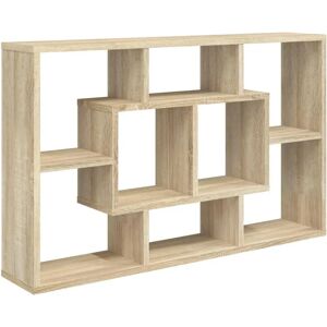 vidaXL Sonoma Oak Wall Shelf - Wall Shelf for Living Room, 85x16x52.5 cm vidaXL Sonoma Oak Wall Shelf - Wall Shelf for Living Room, 85x16x52.5 cm