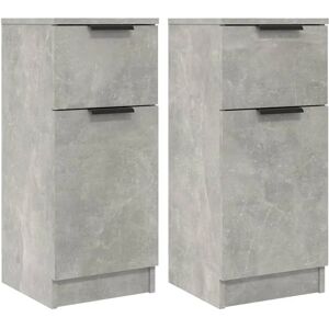 vidaXL 811124 Beton Grau Sideboard - Sideboard vidaXL 811124 Beton Grau Sideboard - Sideboard
