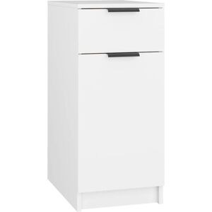 vidaXL Hvit Skrivebordskap - Oppbevarings- og Kontorinnredning vidaXL Hvit Skrivebordskap - Oppbevarings- og Kontorinnredning