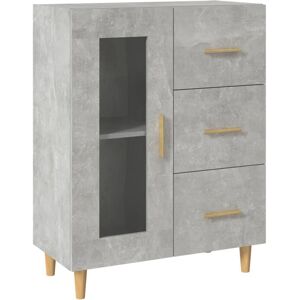 vidaXL 812208 Betonkohlen Grau Seitenbuffet - Sideboard vidaXL 812208 Betonkohlen Grau Seitenbuffet - Sideboard