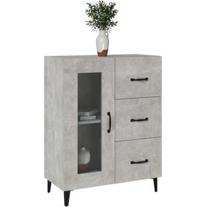 Vidaxl Grey Sideboard 69.5x34x90 - Storage Unit Vidaxl Grey Sideboard 69.5x34x90 - Storage Unit