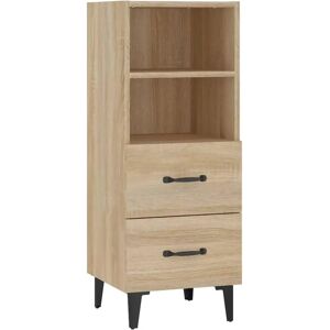 Credenza Rovere Sonoma MAISON CHIC - Mobile da Soggiorno Credenza Rovere Sonoma MAISON CHIC - Mobile da Soggiorno