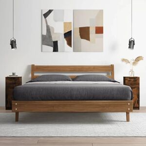 vidaXL 817001 Smoked Oak Sideboard - Sideboard vidaXL 817001 Smoked Oak Sideboard - Sideboard