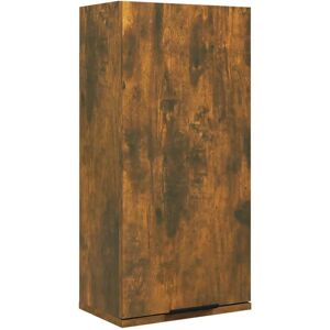 vidaXL 817060 Armoire de salle de bain en chêne fumé - Meuble lavabo - Publicité vidaXL 817060 Armoire de salle de bain en chêne fumé - Meuble lavabo - Publicité
