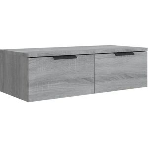 vidaXL Wall Cabinet Grey Sonoma 68x30x20 cm Engineered Wood - Wall Cabinet vidaXL Wall Cabinet Grey Sonoma 68x30x20 cm Engineered Wood - Wall Cabinet