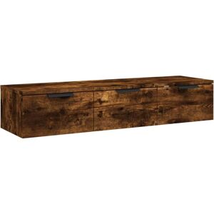 vidaXL Brown Oak Wall Cabinet - 102x30x20 cm - Wall Cabinet vidaXL Brown Oak Wall Cabinet - 102x30x20 cm - Wall Cabinet