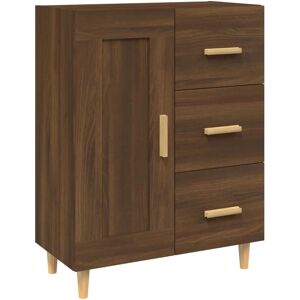 vidaXL 817371 Brauner Eichen Sideboard - Wohnzimmer Aufbewahrung vidaXL 817371 Brauner Eichen Sideboard - Wohnzimmer Aufbewahrung
