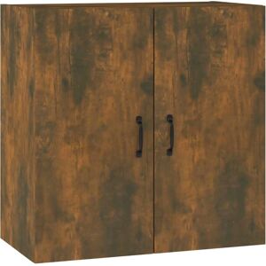 vidaXL Wall Cabinet Smoked Oak 60x31x60 cm Engineered Wood - Wall Cabinet vidaXL Wall Cabinet Smoked Oak 60x31x60 cm Engineered Wood - Wall Cabinet