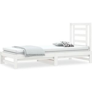 vidaXL Hvidt Fyrretræ Sovesofa - Sofa bed vidaXL Hvidt Fyrretræ Sovesofa - Sofa bed