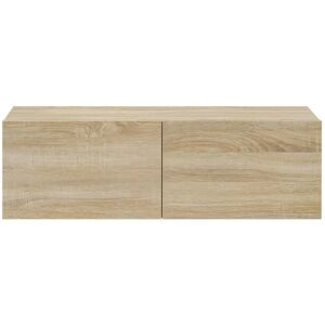 vidaXL 3114192 Sonoma Oak Wall TV Cabinet Set - TV Cabinet vidaXL 3114192 Sonoma Oak Wall TV Cabinet Set - TV Cabinet