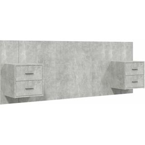 Maisonchic Model - Elegant Bed Headboard with Nightstands - Bed Furniture Maisonchic Model - Elegant Bed Headboard with Nightstands - Bed Furniture