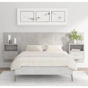 Maisonchic Bed Headboard with Nightstands - Bed Headboard & Storage Maisonchic Bed Headboard with Nightstands - Bed Headboard & Storage