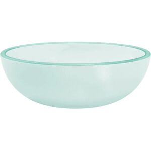 vidaXL Bathroom Sink - 35 x 12 cm Frosted Tempered Glass vidaXL Bathroom Sink - 35 x 12 cm Frosted Tempered Glass