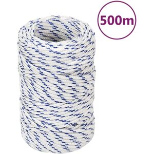 vidaXL White and Blue Marine Rope - 2 mm/500 m - Dock Line & Boat Line vidaXL White and Blue Marine Rope - 2 mm/500 m - Dock Line & Boat Line