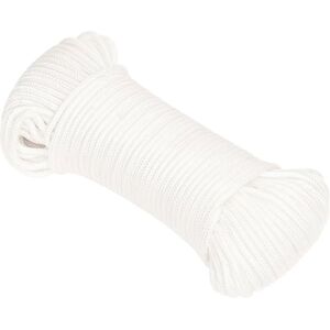 vidaXL White 50 m Marine Rope - Marine Rope vidaXL White 50 m Marine Rope - Marine Rope