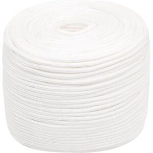 vidaXL White 8 mm/ 50 m Marine Rope Dock Coil Boat Line Polypropylene - Boat Rope vidaXL White 8 mm/ 50 m Marine Rope Dock Coil Boat Line Polypropylene - Boat Rope