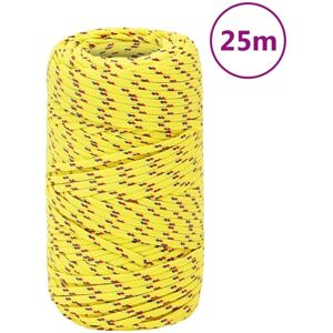 vidaXL Marine Rope 25 m Yellow - Marine Rope vidaXL Marine Rope 25 m Yellow - Marine Rope