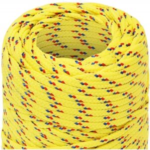 vidaXL Marine Rope Yellow 2 mm 500 m - Marine Rope vidaXL Marine Rope Yellow 2 mm 500 m - Marine Rope