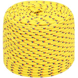 vidaXL Boat Rope Yellow 10 mm 100 m - Boat Rope vidaXL Boat Rope Yellow 10 mm 100 m - Boat Rope