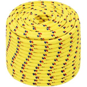 vidaXL Boat Rope Yellow 12 mm 25 m - Boat Rope vidaXL Boat Rope Yellow 12 mm 25 m - Boat Rope