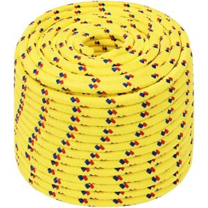 vidaXL Boat Rope Yellow 14 mm 25 m Polypropylene - Marine Rope vidaXL Boat Rope Yellow 14 mm 25 m Polypropylene - Marine Rope