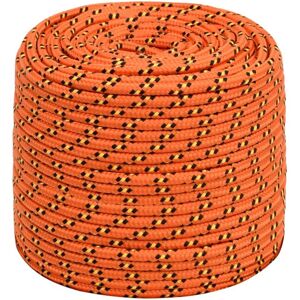 vidaXL Boat Rope Orange 8 mm 100 m - Boat Rope vidaXL Boat Rope Orange 8 mm 100 m - Boat Rope