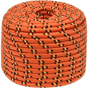 vidaXL Orange 14 mm/25 m Marine Rope Dock Coil Boat Line Polypropylene - Boat Rope vidaXL Orange 14 mm/25 m Marine Rope Dock Coil Boat Line Polypropylene - Boat Rope