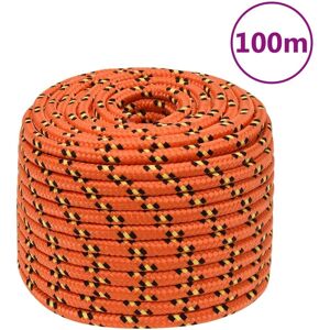 vidaXL Marine Rope Orange 14 mm 100 m - Marine Rope vidaXL Marine Rope Orange 14 mm 100 m - Marine Rope