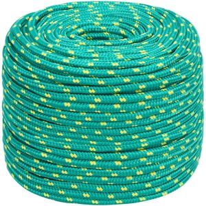 vidaXL Boat Rope Green 8 mm 25 m Polypropylene - Boat Rope vidaXL Boat Rope Green 8 mm 25 m Polypropylene - Boat Rope
