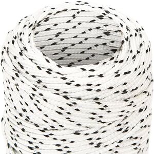 Corde de bateau vidaXL Polyester Blanche 2 mm x 25 m - Corde de bateau - Publicité Corde de bateau vidaXL Polyester Blanche 2 mm x 25 m - Corde de bateau - Publicité