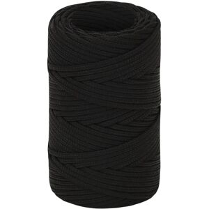vidaXL Modell - Geflochtenes Bootseil Polyester Schwarz - Seil vidaXL Modell - Geflochtenes Bootseil Polyester Schwarz - Seil