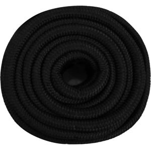 vidaXL Zwarte 25mm/50m Gevlochten Touw - Touw vidaXL Zwarte 25mm/50m Gevlochten Touw - Touw