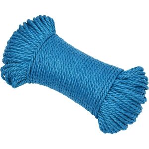 vidaXL Blue 3mm/500m Twisted Rope - Work Rope for Garden & Workshop vidaXL Blue 3mm/500m Twisted Rope - Work Rope for Garden & Workshop