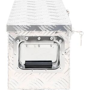 vidaXL Storage Box Silver - 152248 vidaXL Storage Box Silver - 152248